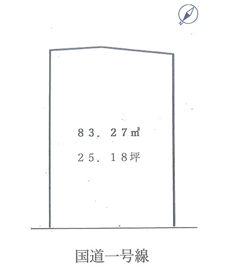 地図（箱根湯本売地）